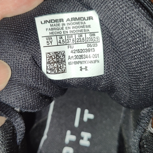 Under Armour Spotlight Fran 3.0 Junior RM Football Cleats - Picture 5 of 5